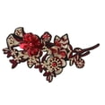 thumbnail image 2 of Parches Decorativos BLESIY de Lentejuelas para Chaqueta Sombrero Ropa Rojo Flor de Hierro, 2 of 7