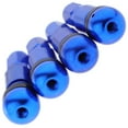 thumbnail image 3 of pitrice 4 Pcs Car Tubeless Wheel Dust Caps Tire Valve Stems Blue + Black, 3 of 8