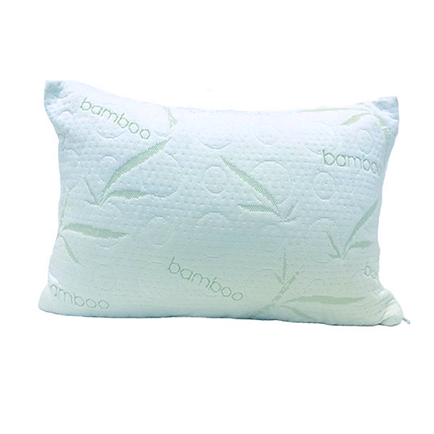Bamboo Shredded Memory Foam Pillow,Made In USA,Queen,King,Standard,Travel 