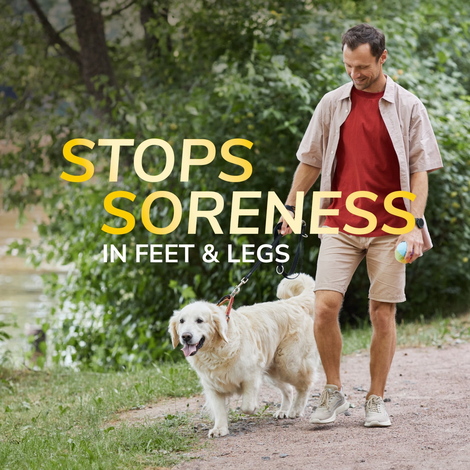 Dr. Scholl's Walk Longer Insoles, Comfortable Plush Foam Inserts for Men, Sizes 8-14