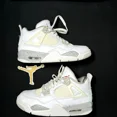 thumbnail image 2 of Ni-k-e Size 4 - Ni-k-e Air Jordan 4 Retro White Oreo 2021 Men's Shoes Ships Now, 2 of 6