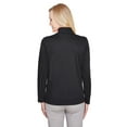 thumbnail image 2 of Harriton M748W Women's Advantage Snag Protection Plus Quarter-Zip Pullover-Black-M, 2 of 3
