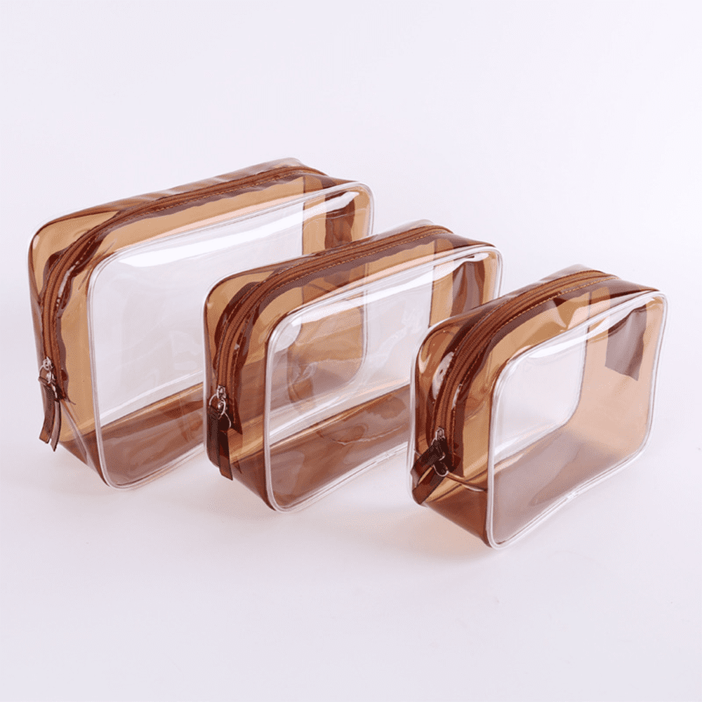 Clear Toiletry Bag TSA Approved Travel Carry On Airport Airline