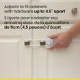 thumbnail image 3 of Safety 1st HS2720300 Outsmart Slide Lock with Decoy Button, 3 of 7