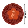 thumbnail image 2 of Fiudx Almohadilla Aislante para Cocina, Resistente a Altas Temperaturas, Diseño Antideslizante, Suave y Fácil de Limpiar, Multiusos, Ideal para Decoración Del Hogar y El Comedor, Tamaño 16,5 X 16,5 C, 2 of 4