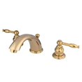 thumbnail image 1 of Kingston Brass GKB962KL Robinet de Lavabo à Large Diffusion, Laiton Poli, 1 of 2
