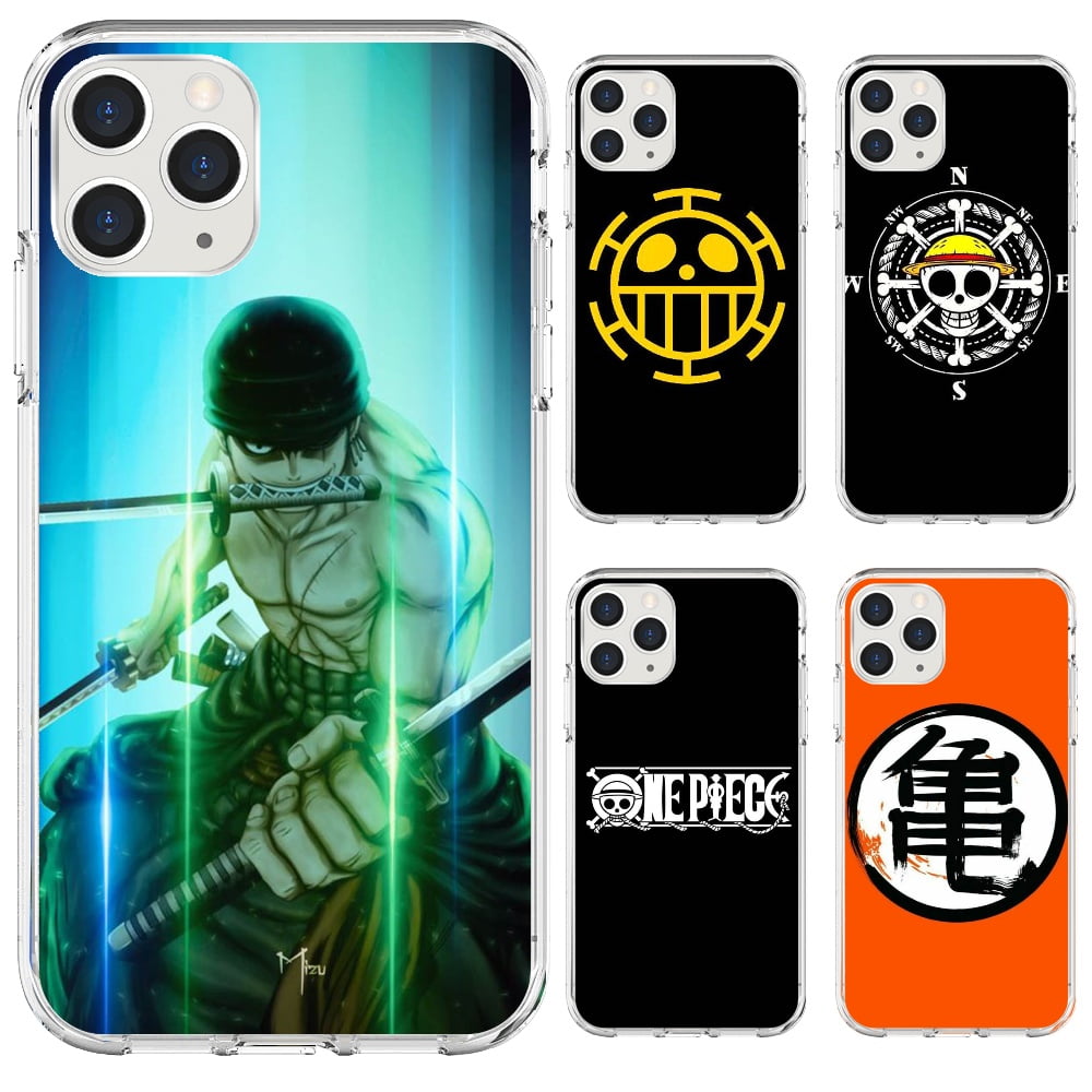 Anime One Piece Zoro Phone Case For Iphone 6 Plus 6s Plus 7 Plus 8 Plus 6 6s 7 8 Se X Xr Xs Xs Max 11 11 Pro 11 Pro Max 12 Mini 12 12 Pro