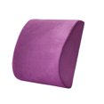 thumbnail image 2 of Bewildely Multifuncional y adecuado para varios escenarios - Almohada para soporte de cintura Cojín para silla de comedor Gamuza Púrpura Type3 NO3, 2 of 6