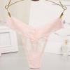 

DENGDENG Women Hollow Out See Through Underwear Sexy Lace Breathable Thongs for Women G-String Panties