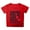 Red, variant on Teen Girls T Shirts Letter Toddler Girl Short Sleeve Shirt Trendy Summer Shirts For Teens Girls Clothes 12-13 Years Cute&nbsp;Girl&nbsp;Clothing