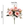 thumbnail image 2 of Steadline Luxury Artificial Flannel Roses - Realistic Wedding Flower Decor With Long Lasting Beauty For Home Centerpieces And Party Arrangements With Easy Maintenance And Seasonal Decoration Options, 2 of 5
