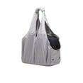 thumbnail image 2 of Large Capacity Sling Shoulder Pet Carrier Bag for Dogs and Cats, Breathable Polyester, Removable Washable Pad, Multiple Pockets, Adjustable Strap, 60×39×20 cm, Black/White/Gray/Red, 2 of 6