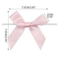 thumbnail image 1 of Christmas Tree Ornaments 50-Piece Magic Wand Set With Pre-Tied Satin Ribbon Bows In Red Green Gold White, 1 of 6