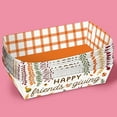 thumbnail image 4 of Big Dot of Happiness Fall Friends Thanksgiving Paper Food Trays, Disposable Food Boats Double-Sided Meal Holders - 12 Ct, 4 of 5