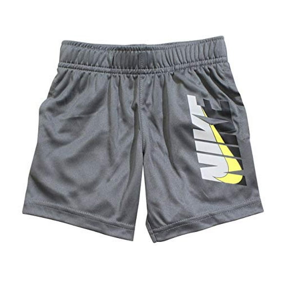 Nike Kids Boy's HBR Dri-FIT Shorts (Little Kids) Smoke Grey 6 Little Kids 5