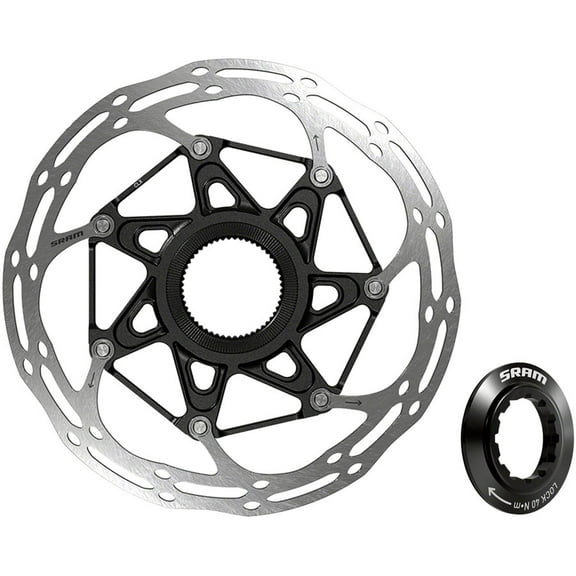 SRAM CenterLine X Disc Brake Rotor - 160mm, Center Lock, 1.85mm, Includes Internal Tooled Lockring