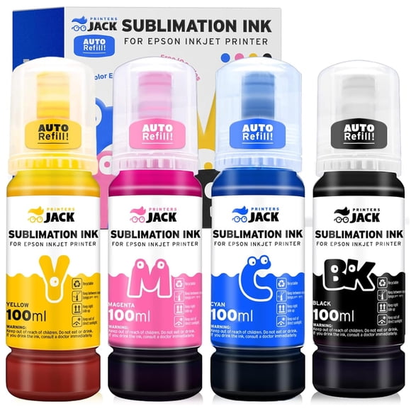 Tinta de sublimación Printers Jack para impresoras Epson Supertank