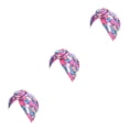thumbnail image 3 of Minnieouse Estilos bohemios turbantes para mujer diseño elástico diadema preatada gorra plisada Skullcap moda sombreros Swirly Headcover rosered Type1 NO1 Minnieouse CBP206605, 3 of 6