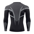 thumbnail image 4 of Yifymode Compression Shirts for Men - Long Sleeve Workout Base Layer Athletic Gym Tops Quick Dry Running Undershirts, 4 of 9