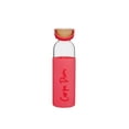 thumbnail image 1 of Mainstays 18oz bouteille en verre rose, 1 of 2