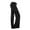 Black, variant on Staron Women's Summer Casual Pants Solid Color Ribbed Button Front Elastic Waist Loose Fit Comfortable Pull-On Trousers, Wine M