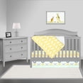 thumbnail image 6 of Pam Grace Creations 3 Piece Safari Kangaroo Yellow Gold Fitted Bedding Set, Crib, 6 of 6