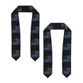 thumbnail image 2 of Fotbe Navy Camouflage American Flag Printed Class of 2024 Graduation Stole, 2 of 7