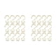 thumbnail image 2 of Ganchos para cortina de ducha Monstrate de Acero inoxidable 12 Piezas Oro 2Conjunto, 2 of 6
