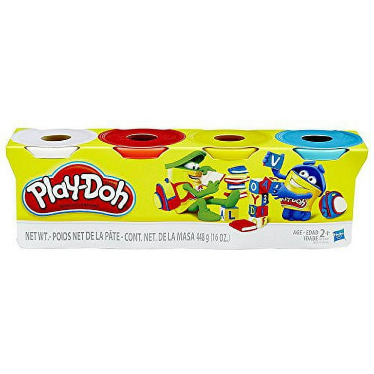 Play Doh 4 ounce can assorted colors