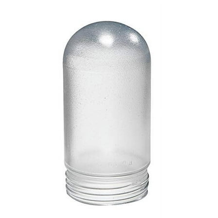 Glass Globe, Coated, 6-3/4 x 3-1/4 in