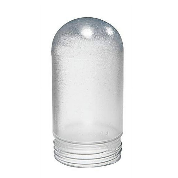 Glass Globe, Coated, 6-3/4 x 3-1/4 in