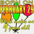 thumbnail image 3 of CafePress - Born On Leap Year, 9 Years Old - Kids Hooded Sweatshirt, Classic Hoodie, 3 of 4