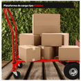 thumbnail image 5 of Diablo De Carga 400 Kg Plataforma Ruedas Neumáticas Carrito Eo Safe Imports Rojo, 5 of 5