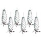 thumbnail image 1 of Paquete de 6 Reflectores Espirales Repelentes Hilandero Plata, Dispositivo DisuasióN Reflectante Colgante para JardíN, 1 of 5