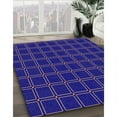 thumbnail image 2 of Ahgly Company Indoor Round Patterned Earth Blue Area Rugs, 6' Round, 2 of 6