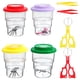 thumbnail image 3 of juego de lupa para insectos, caja de observación de insectos, lupa, tarro transparente con forma de mariposa y pinzas., 3 of 8
