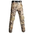 thumbnail image 1 of Pantalones largos de moda para hombre, estilo casual, camuflaje, bolsillos cargo, tácticas secas, pantalones largos de poliéster y algodón para hombre., 1 of 2