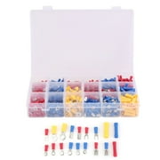 CNMODLE Durable Assorted Electrical Wiring Connectors Crimp Terminals Set Profeesional 1200 PCS Cold Pressed Terminal Box