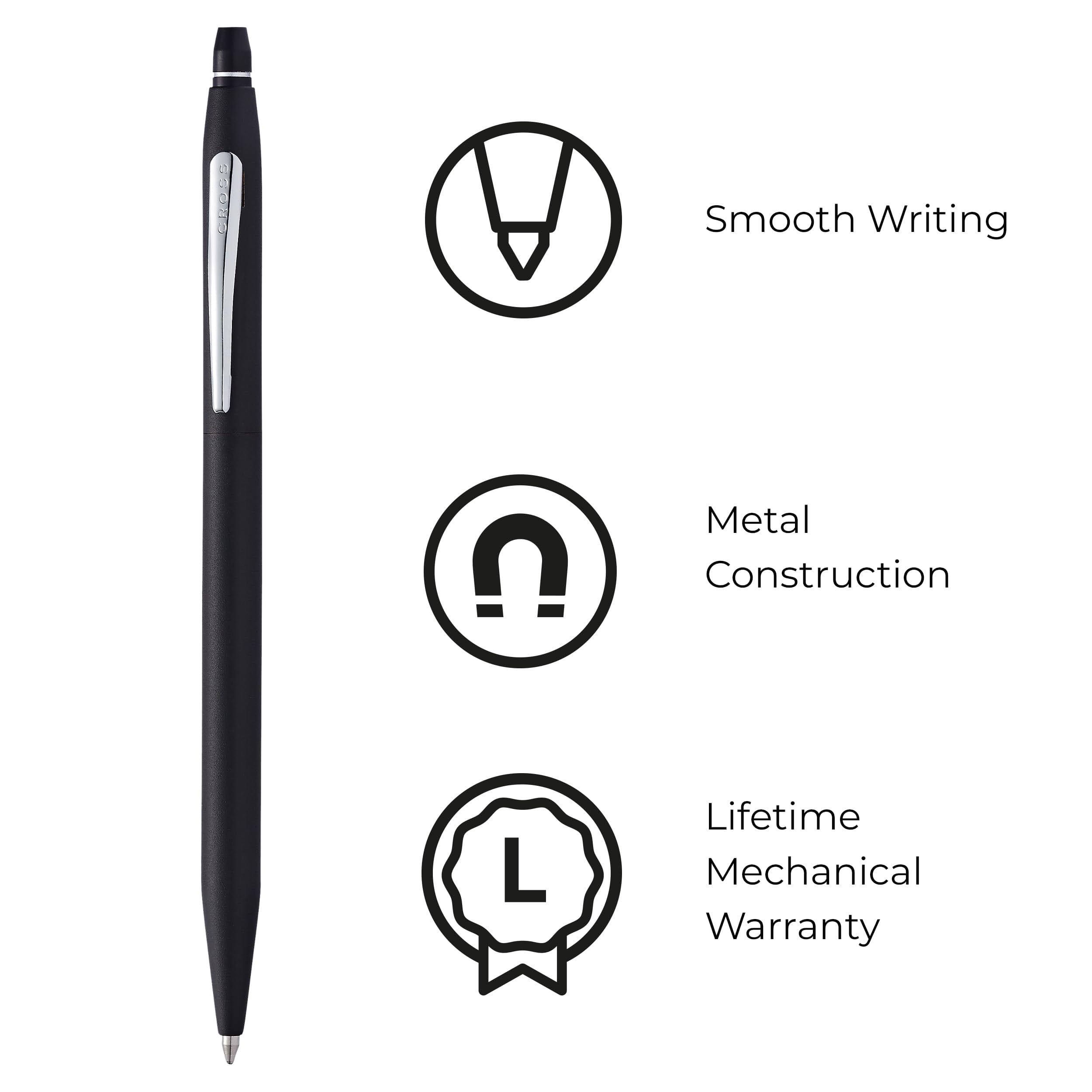 Cross Click™ Classic Black Ballpoint Pen