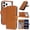 Amber, variant on Konexial Leather Wallet Case for iPhone 17 Air, 4 Card Slot, Black & Red | Genuine Leather, Card Holder, Shockproof TPU Shell, Magnetic Closure, Protective Flip Folio Phone Cover, For Women Men