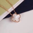 thumbnail image 1 of Collar Con Colgante Van Clover Para Mujer Cadena De Oro De 18 Quilates Joyería, 1 of 4