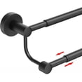 thumbnail image 1 of Adjustable .es Double Towel Bar for Bathroom SUS Stainless Steel Towel Holder Hotel Style Wall Mount with Screws Hand Towel Bar，Towel Rack Rod Hanger Matte Finis, 1 of 9