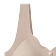 thumbnail image 2 of Bixock Plus Size Bra for Women Push Up Bra Wireless Bra Floral Lace Thin Side Coverage Abjustable Straps Women Under Wear, 2 of 5