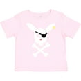 thumbnail image 3 of Inktastic Cute Easter Pirate Bunny with Eyepatch and Earring Boys or Girls Toddler T-Shirt, 3 of 5