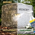 thumbnail image 5 of Eolstice Restoration Cleaning Spray, 100ml for Memorial Stones, Gravestones, Tombstones, Grave Cleaning Kit, Removes Dirt and Lichen, Gentle Formula, 5 of 5