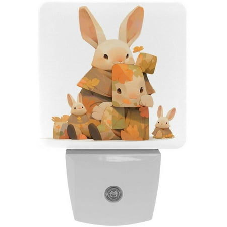

Cartoons LED Square Night Lights: Energy-Efficient and Stylish Illumination Device for Bedrooms and Living Areas Set of 2 200 Characters.