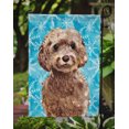 thumbnail image 3 of Carolines Treasures BB9444GF Brown Cockapoo Winter Flag Garden Size, 3 of 3