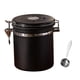thumbnail image 1 of Contenedor de granos de café, botes para té y azúcar, almacenamiento sellado de granos de café para el hogar negro.5L, 1 of 9