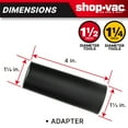 thumbnail image 3 of Shop-Vac Combo Floor Nozzle, 1-1/2 inch Diameter, 3 of 8