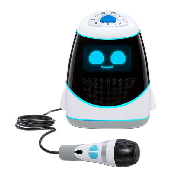 Appareil interactif à karaoké TobiMC 2 Little Tikes avec connectivité Bluetooth sans fil, microphone, accompagnement et modes de jeu libre, effets vocaux, correction du ton, jeux, enregistrement et le